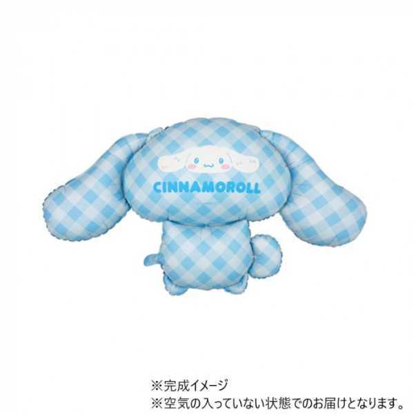 ダイカットバルーン シナモロール リボン サンリオ キャラクターズ 風船 ビッグサイズ 特大 飾り付け パーティー イベント 誕生日 お祝い デコレーション 子供部屋 インテリア 撮影小物 映え グッズ サンリオ正規ライセンス品