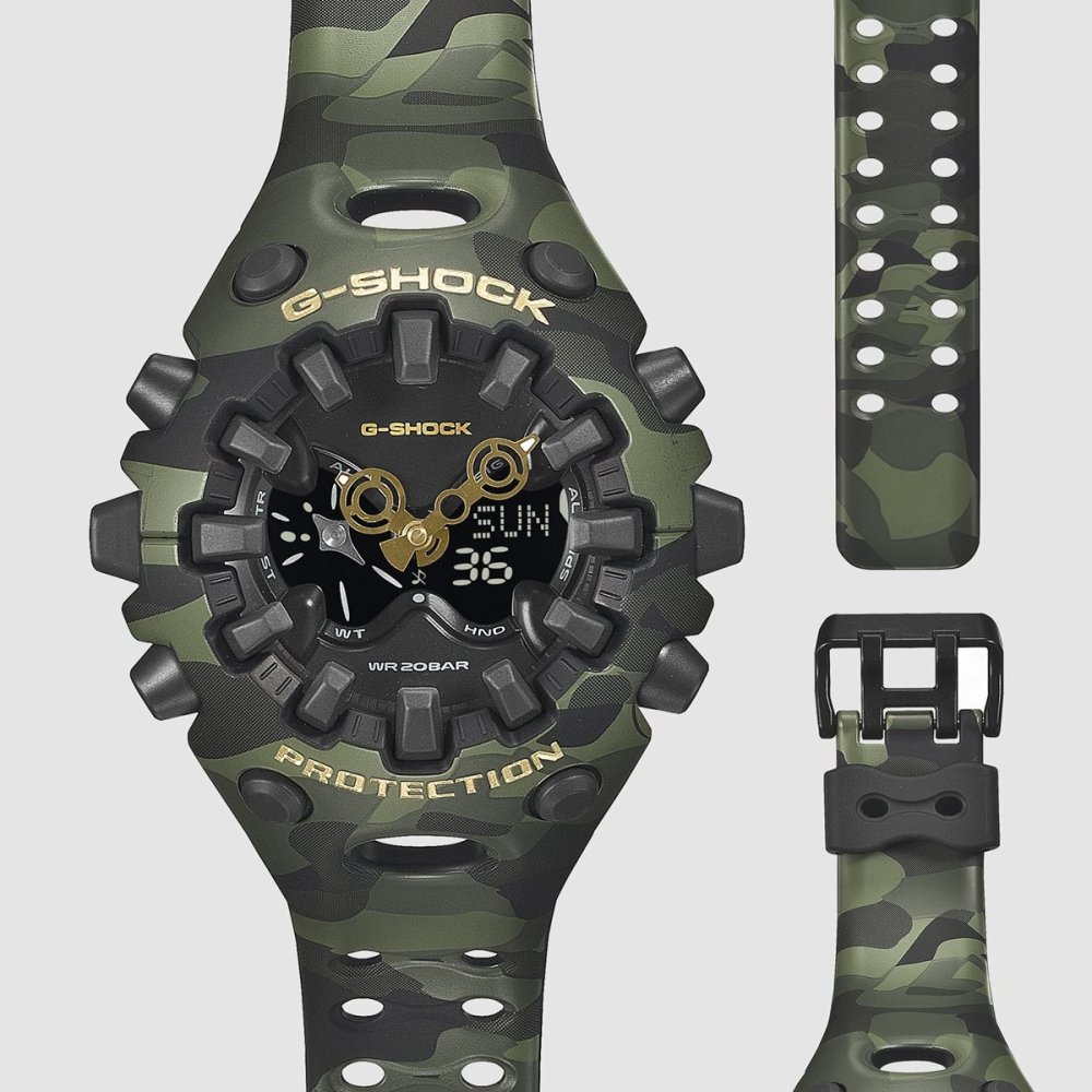 G-SHOCK カシオ Gショック CASIO アナデジ 限定モデル 腕時計 メンズ GA-V01CMG-3AJF TRANSPARENT PACK【2026 新作】
