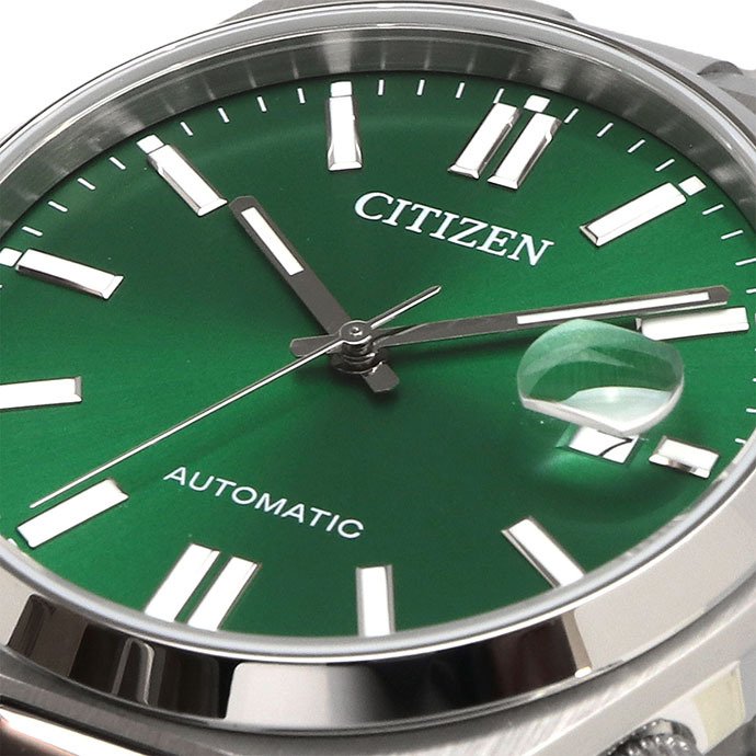 CITIZEN 腕時計 シチズン 時計 ウォッチ シチズン コレクション TSUYOSA Collection ツヨサ コレクション 自動巻き メカニカル グリーン メンズ NJ0150-81X [並行輸入品]
