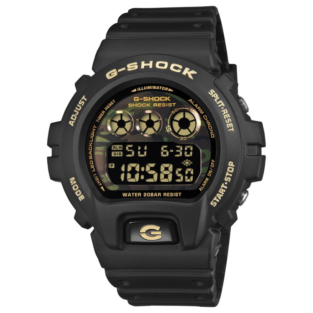 G-SHOCK カシオ Gショック CASIO デジタル 腕時計 メンズ DW-6900CF-1JF BOLD CAMO Series CAMO AND GOLD【2026 新作】
