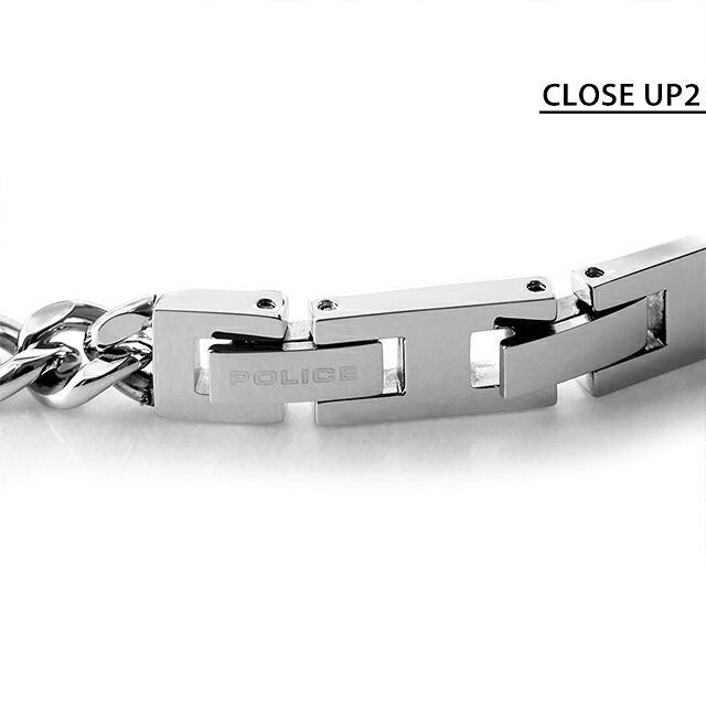 ポリス ブレスレット メンズ ブランド POLICE LAYERLOCK GB0082905 シルバー アクセサリー