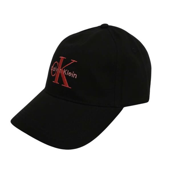 カルバンクライン CALVIN KLEIN ベースボールキャップ MONOLOGO EMBROIDERY BASEBALL HAT lv04k5026g-ub1 帽子 ブラック BLACK