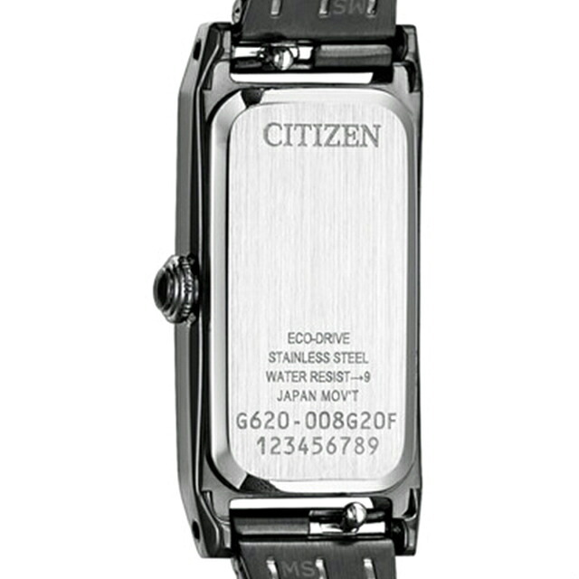 シチズン キー エコ・ドライブ 腕時計 ブランド レディース 数量限定 ダイヤモンド ソーラー CITIZEN Kii EG7048-56E アナログ ブラック 黒