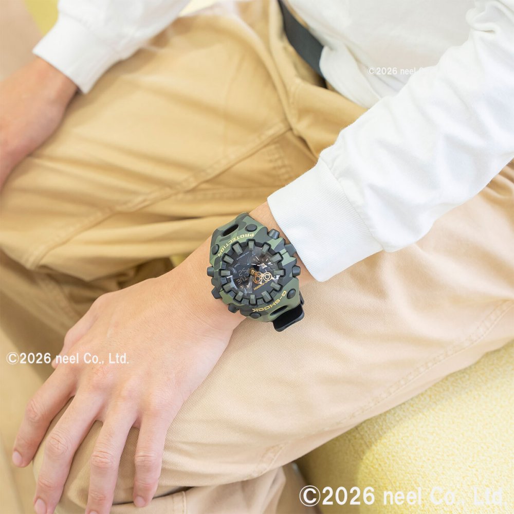 G-SHOCK カシオ Gショック CASIO アナデジ 限定モデル 腕時計 メンズ GA-V01CMG-3AJF TRANSPARENT PACK【2026 新作】