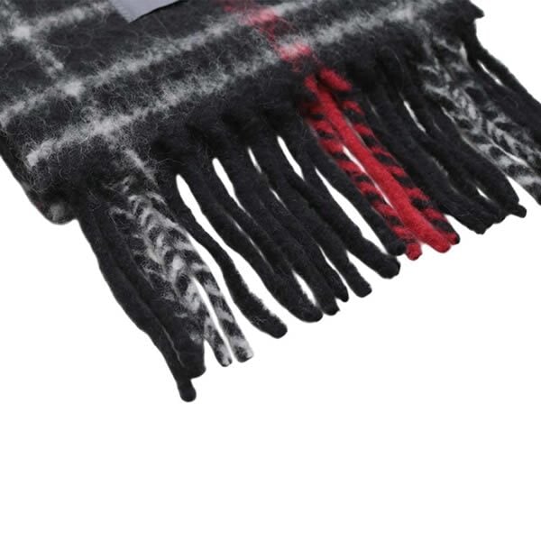 ヴィヴィアンウエストウッド マフラー Vivienne Westwood CHUNKY CHECK 8103014F-W01MO-N401 ユニセックス BLACK ブラック チェック柄