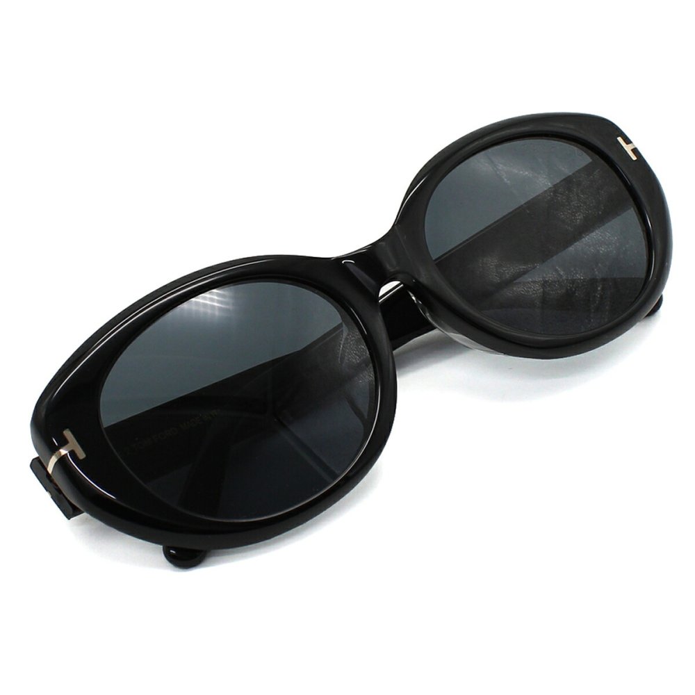 トムフォード TOM FORD サングラス アジアンフィット アイウェア UVカット フォックス FT1293-K/S 01A 54 メンズ レディース ユニセックス ブラック+グレー 海外正規品