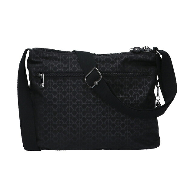 キプリング ショルダーバッグ レディース ブランド Kipling アルバー K12472-K59 Signature Emb 黒