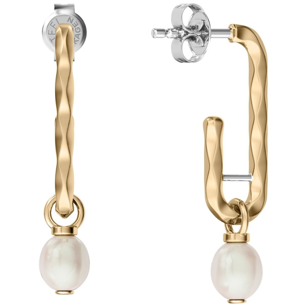 スカーゲン SKAGEN Agnethe Pearl アクセサリー ピアス ゴールドトーン レディース SKJ5025710