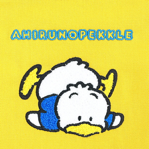 サンリオ あひるのペックル サガラ刺繍巾着 レトロ サンリオキャラクターズ5 Sanrio