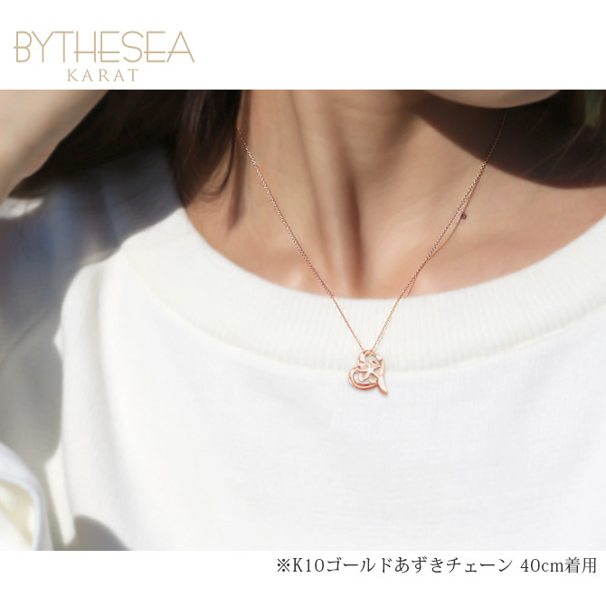 ゴールド ネックレス ハワイアンジュエリー ネックレス プルメリア ピンクゴールド ネックレス オープンハート 14K K14 ダイヤモンド ジルコニア K10 10Kあずきチェーン太0.7mm ギフトラッピング可能 彼女 妻 女性 レディース プレゼント ハロウィン 【品番：CG-GP107R】