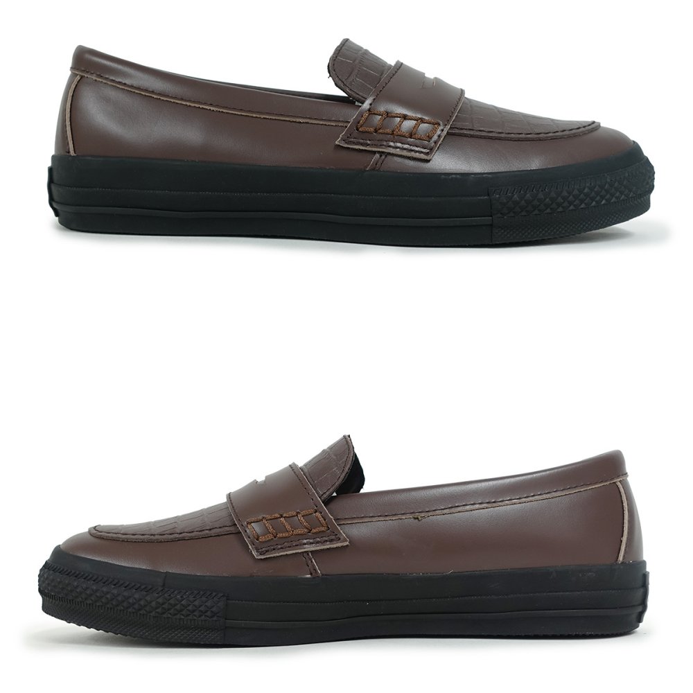 コンバース CONVERSE メンズ レディース スニーカー オールスター CE ローファー ブラウン ALL STAR CE LOAFER