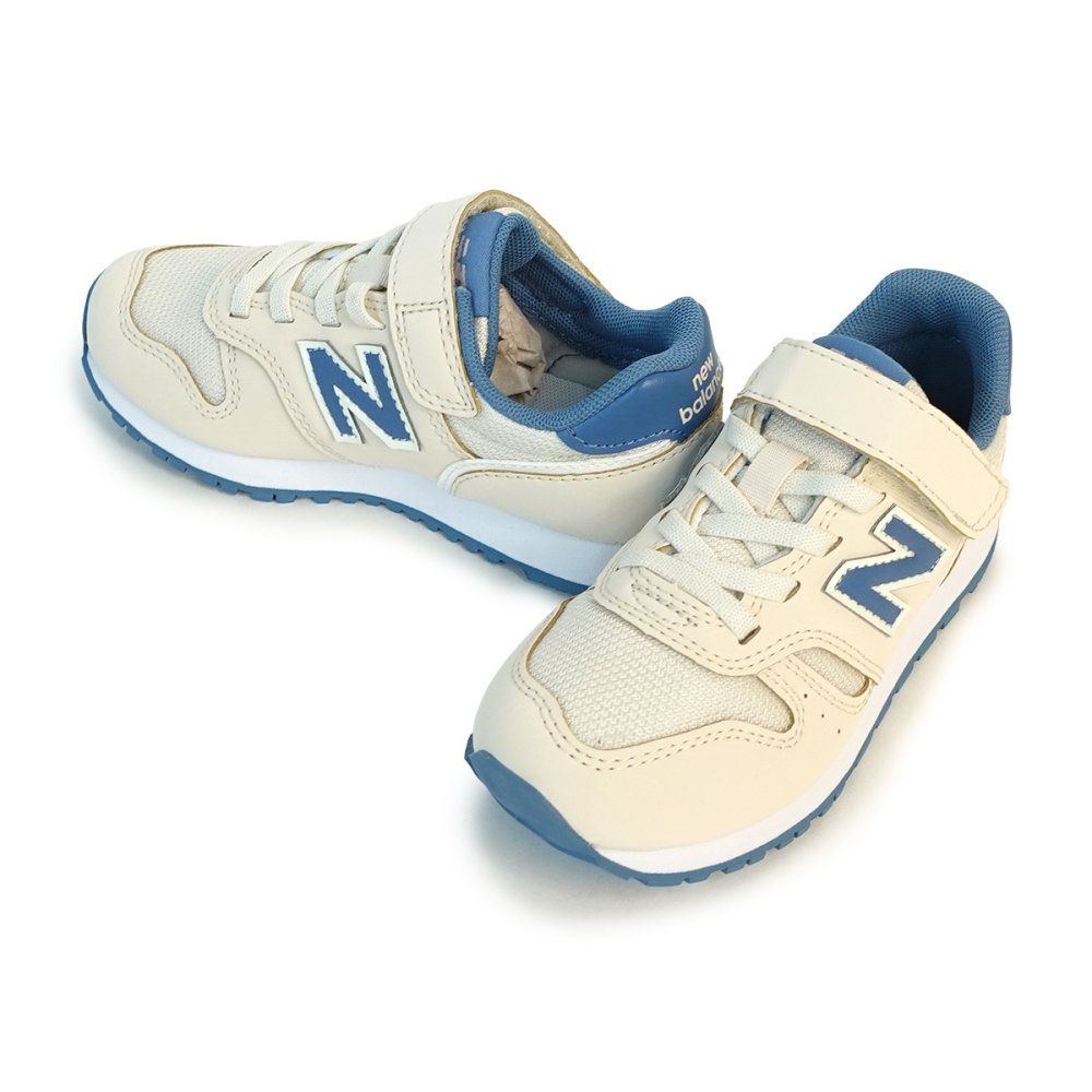 ニューバランス new balance 373 スニーカー 子供靴 キッズ シューズ 運動靴 靴 女の子 普段履き NB Y373 75U M ベージュ/ブルー