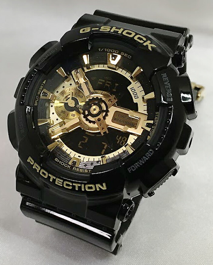Gショック G-SHOCK カシオ メンズウオッチ gショック アナデジ GA-110GB-1AJFプレゼント 腕時計