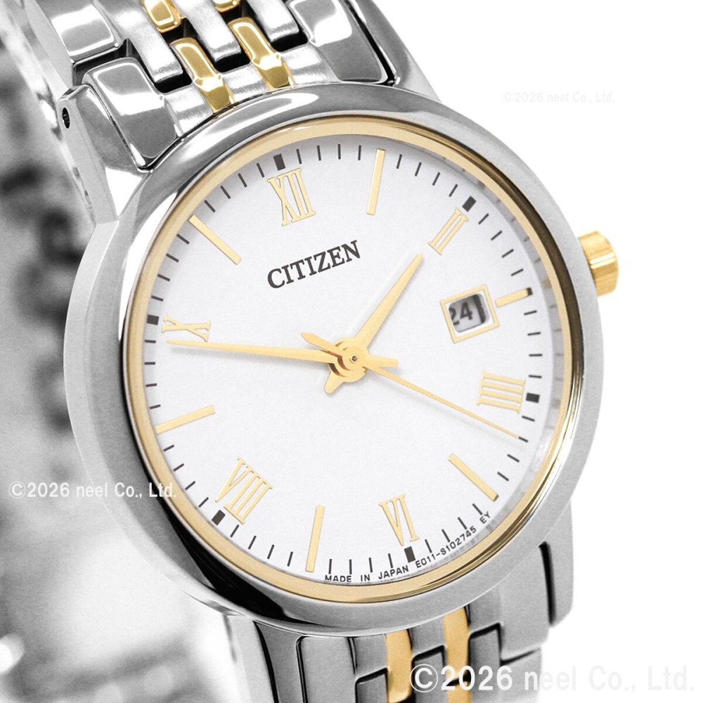 シチズン フォルマ エコドライブ 腕時計 ペアモデル レディース CITIZEN FORMA EW1584-59C