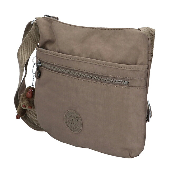 キプリング ショルダーバッグ レディース ブランド Kipling アルト ロゴ ワンポイント 無地 K19911-77W True Beige
