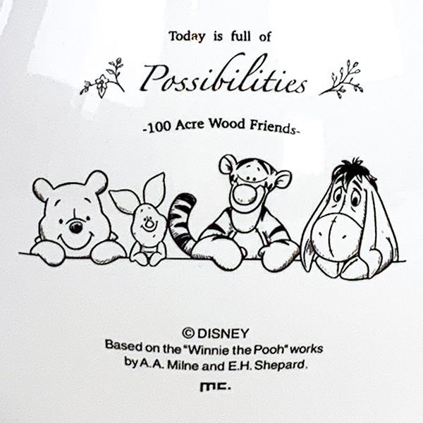 ディズニー プーさん Winnie the pooh ユニバーサルティーポット WH ナチュラルプー ドリップ 丸型 ホワイト  (MCOR)