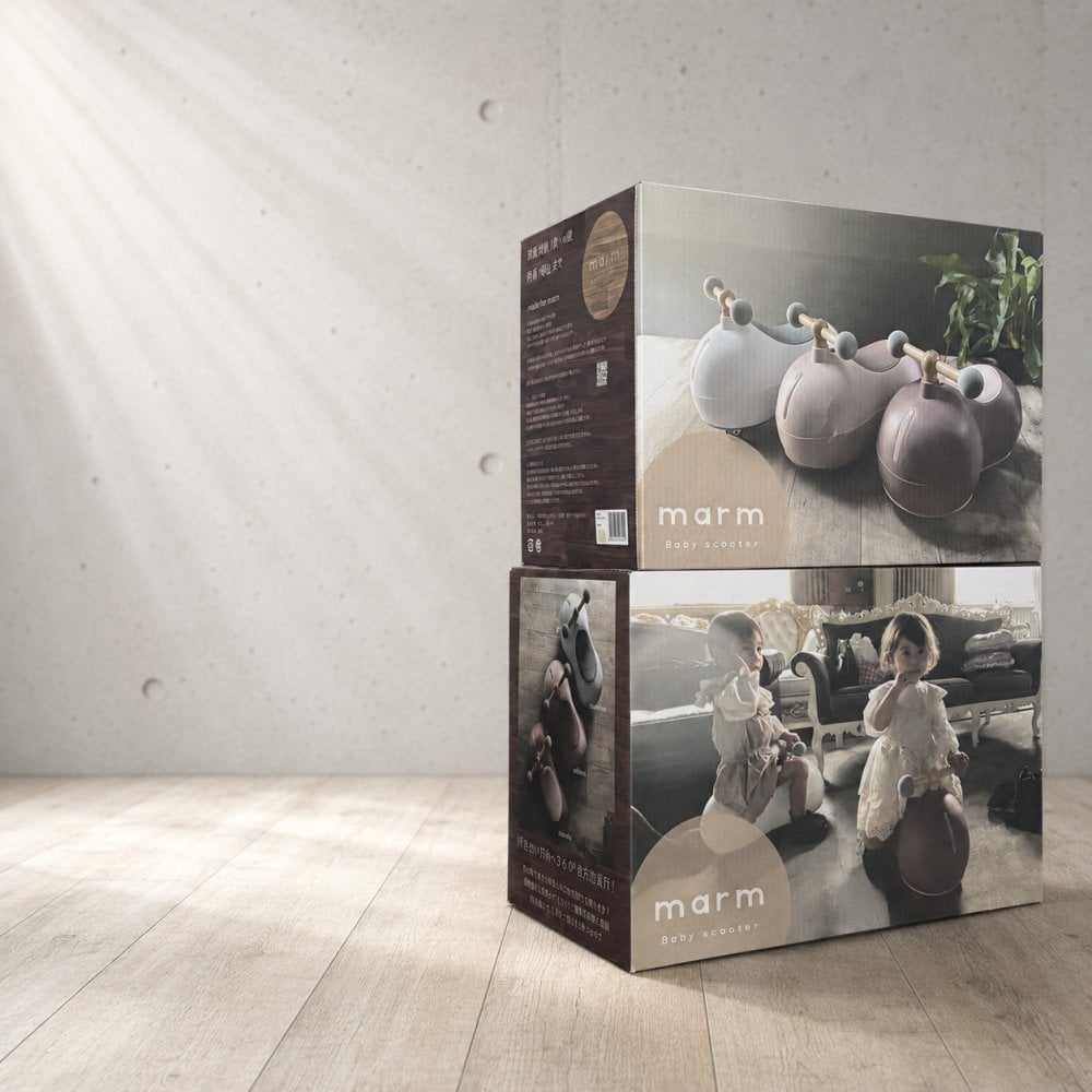 【１-２歳のお誕生日プレゼント】 乗用玩具 marm ベビースクーター 静音キャスター採用 360度全方位走行 幼児の乗り物 乗用おもちゃ ビジーカー 足けり ファーストバイク ファーストウッディバイク キッズスクーター スイングカー SPARKY スパーキー D-BIKE MINI 乗り物のおもちゃ【送料無料】