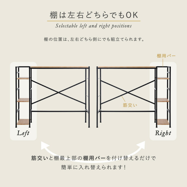 デスク チェア ヴィンテージ足掛けスタンディング 新生活