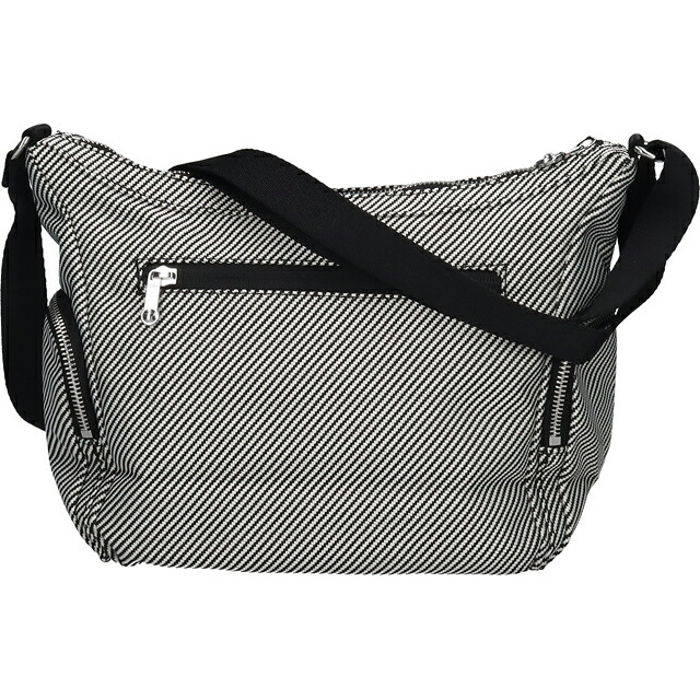 キプリング ショルダーバッグ レディース ブランド Kipling ガブ S PE+ ロゴ ワンポイント 総柄 ストライプ KI8039-4SY Diagonal Jacquard 黒
