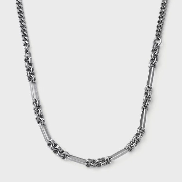 【無料ラッピング】 ポールスミス Paul Smith ネックレス Vintage Mixed Chain シルバー 日本製ブランド 正規品 新品 ギフト プレゼント 人気 おすすめ 誕生日 記念日 クリスマス 送料無料 psm522381