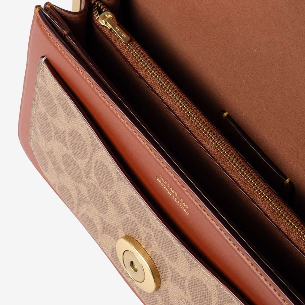 コーチ COACH TABBY SHOULDER BAG 26 タビー ショルダーバッグ シグネチャー キャンバス CI032 ハンドバッグ レディース バッグ