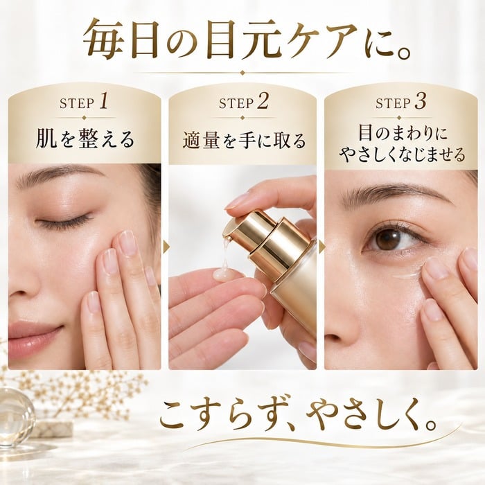 目元美容液 40g シワ たるみ くすみ ケア 目の下のたるみ 目元 たるみ 美容液 目元 口元 乾燥 保湿 目元美容液 目元ケア 目元 ピーン 日本製 