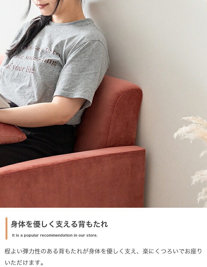 ソファ 座椅子 2人掛け コンパクト ー ベロア フロア ロー 二人用 2P 小さい 小さめ 省スペース クッション付き ひとり暮らし 一人暮らし 高級感 高見え 上質 幅113 1K ワンルーム リビング 組み立て簡単