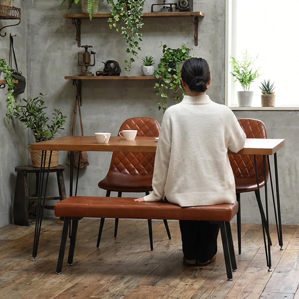 infinite ダイニングテーブル W150 IFDT0406 食卓 幅150cm 奥行75cm 高さ72cm ヴィンテージ おしゃれ 幅150 pcデスク 奥行75 デスク 天然木 無垢 新生活