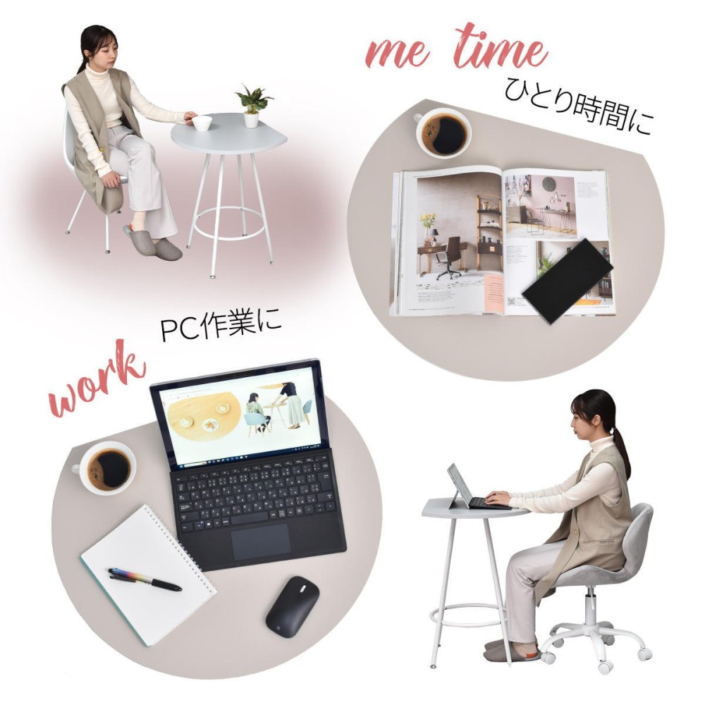 Noko カフェテーブル NKDT0271 ダイニングテーブル 新生活