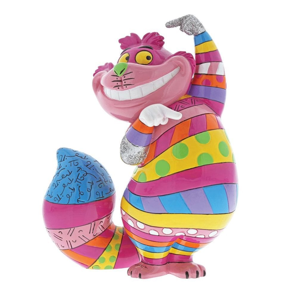 ロメロ ブリット Romero Britto ディズニー バイ ブリット Disney by Britto チェシャ猫 スタンディング 置物 フィギュア 人形 4051799 ふしぎの国のアリス インテリア