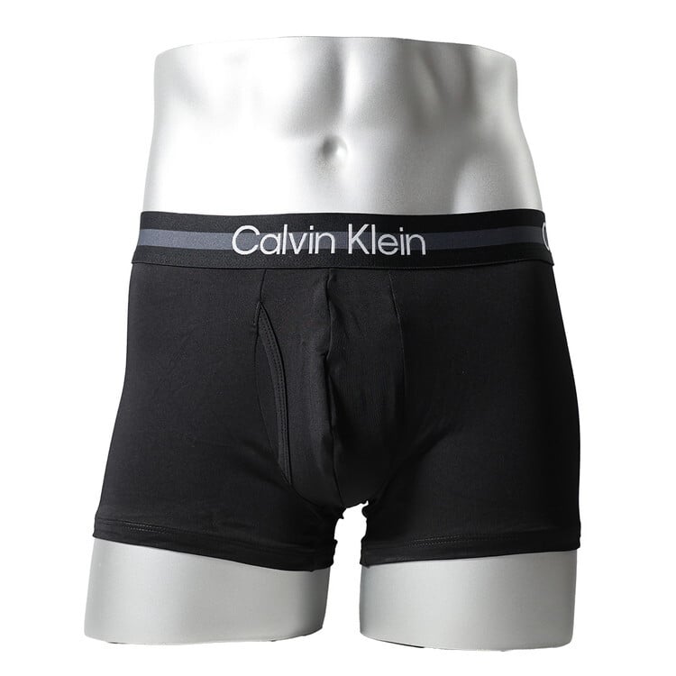 カルバンクライン：BRUSHED MICRO ローライズボクサーパンツ 3PK (ブラック)[ボクサーパンツ/ 男性下着/ メンズインナー/人気ブランド/おすすめギフト/誕生日プレゼント/メンズファッション]