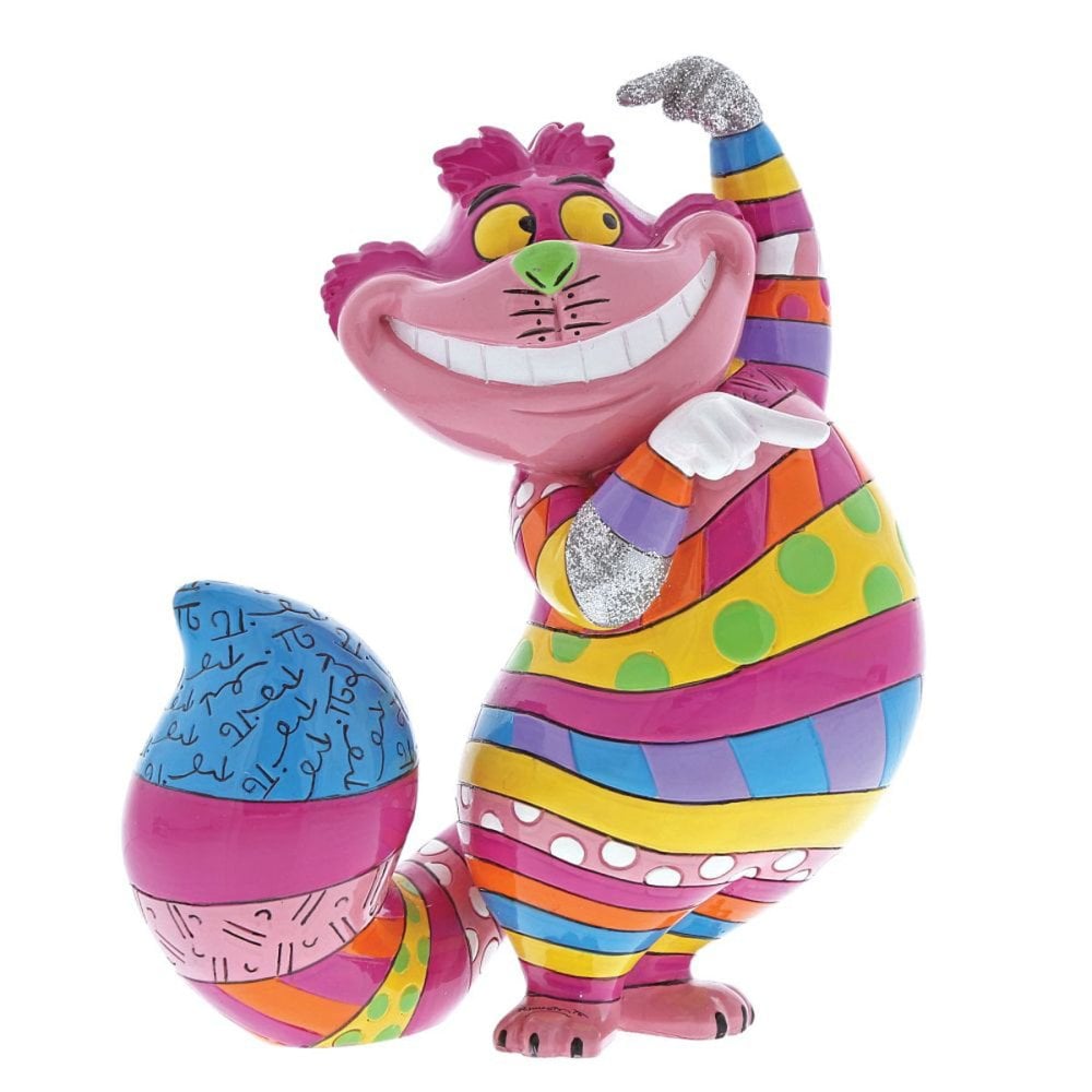 ロメロ ブリット Romero Britto ディズニー バイ ブリット Disney by Britto チェシャ猫 スタンディング 置物 フィギュア 人形 4051799 ふしぎの国のアリス インテリア