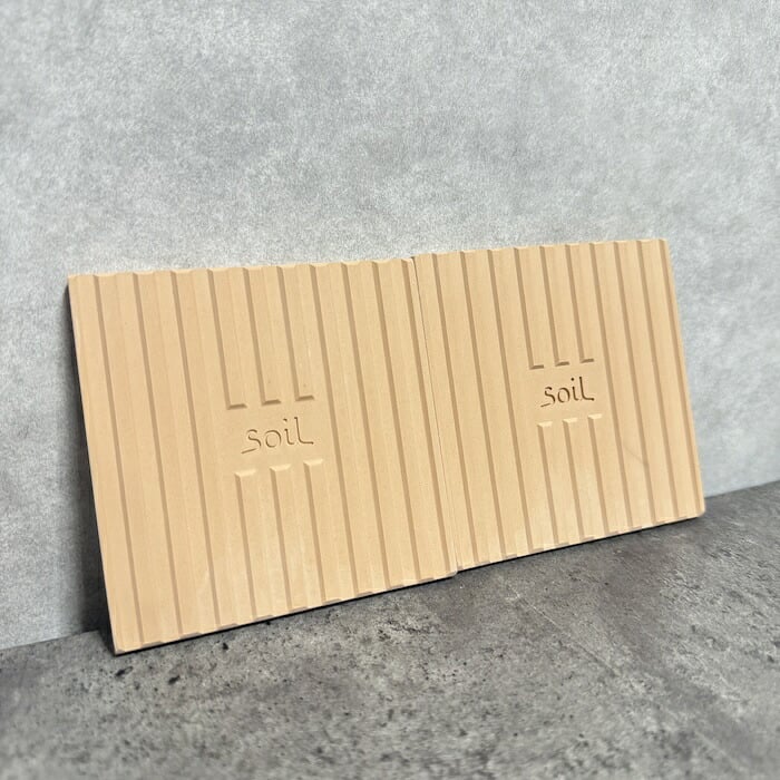 soil DRYING BOARD 2枚入り ワイングラス コップ 水切り 珪藻土 自然素材 高い吸水性 キッチン用品 おしゃれ 日本製