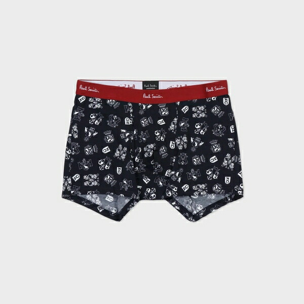 【無料ラッピング】 ポールスミス Paul Smith ボクサーパンツ Emblem Print ボクサー 正規品 新品 ギフト プレゼント 人気 おすすめ 誕生日 記念日 クリスマス  送料無料 psm522813