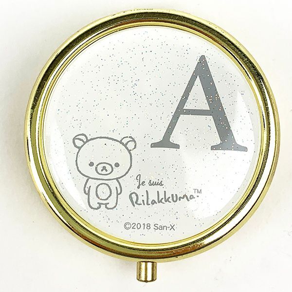 イニシャルミニ小物ケースＡリラックマ