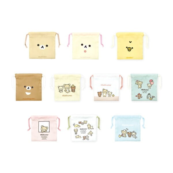 リラックマ トレーディングミニ巾着 全10種 コンプリートBOX 送料込み