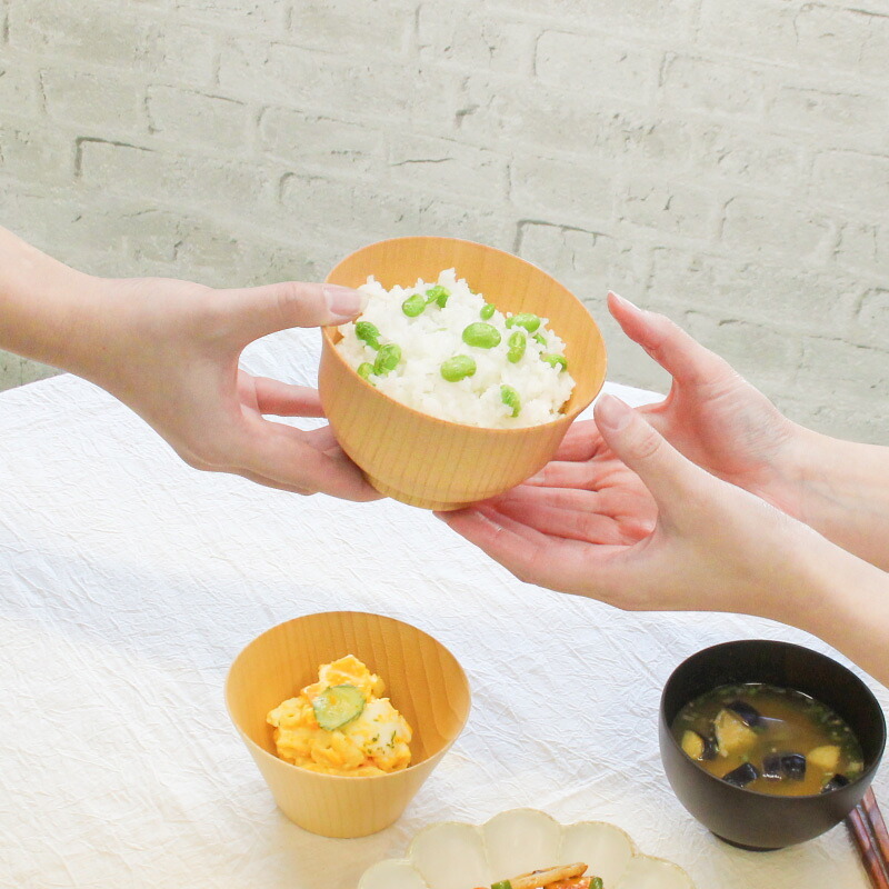 お椀 食洗機 汁椀 茶碗 茶わん 大 12.5cm 5点セット かわいい ギフト 食洗機対応 おしゃれ シンプル オシャレ 漆 木製 子供 結婚祝い 味噌汁 安心 天然木 子ども 白 大きめ 安全 家族 素敵 お味噌汁 プレゼント 羽反 漆器