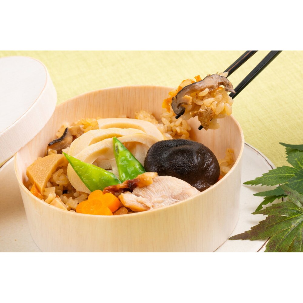 岐阜 一力屋 飛騨 美濃白川 山の幸 わっぱ飯 詰め合わせ 4種セット 弁当 ごはんもの レンチン 温めるだけ 岐阜県産 米