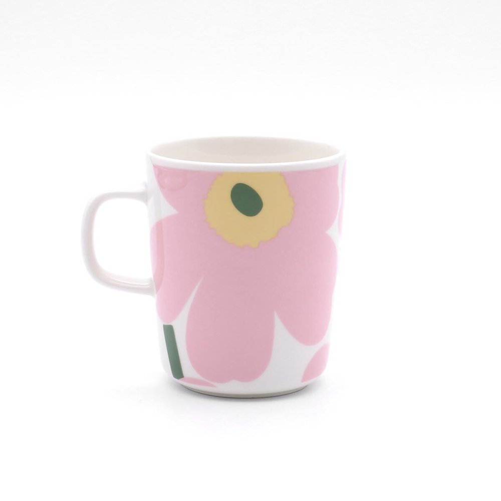 マリメッコ ウニッコ マグカップ 250ml ホワイト/ピンク/ライトイエロー/グリーン marimekko UNIKKO マグ 食器 ギフト 耐熱 電子レンジ対応 結婚祝い プレゼント 贈り物