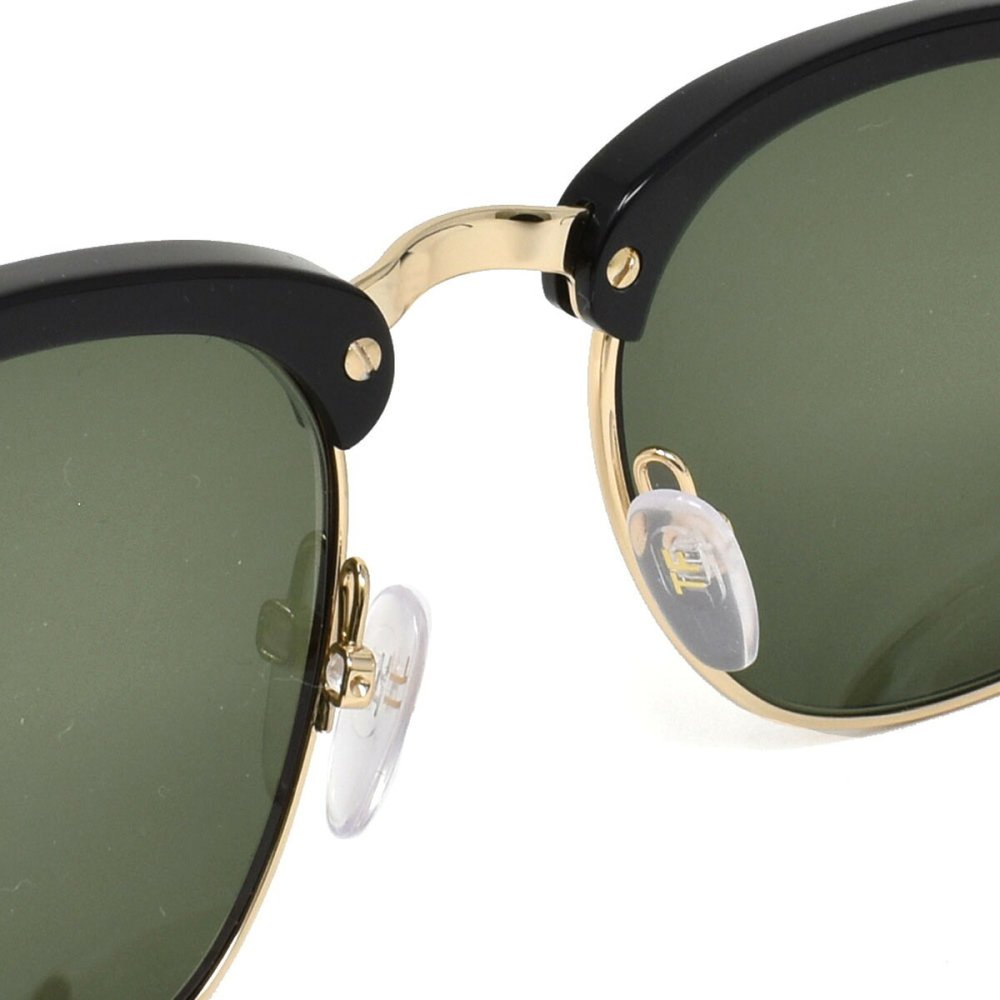 トムフォード TOM FORD サングラス アジアンフィット FT0248 05N 53 UVカット メンズ レディース ユニセックス ブラック+ゴールド+グリーン