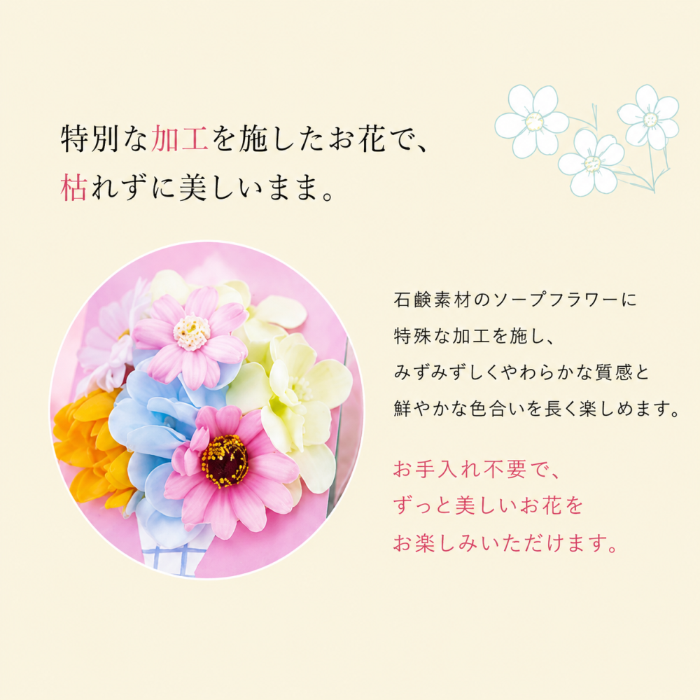 ソープフラワー ポップベース フラワーギフト 花束 おしゃれ インテリア雑貨 枯れない花 誕生日プレゼント 母の日 敬老の日 退職祝い 卒業祝い 入学祝い 結婚祝い 新築祝い 開店祝い お礼 感謝 ギフト 贈り物 ピンク 花のインテリア フラワーアレンジメント かわいい 韓国風 人気 お祝い 記念日 送別会 発表会 プレゼント 贈答品 お花好き 友達 彼女 母親 上品 華やか お部屋の飾り 花飾り