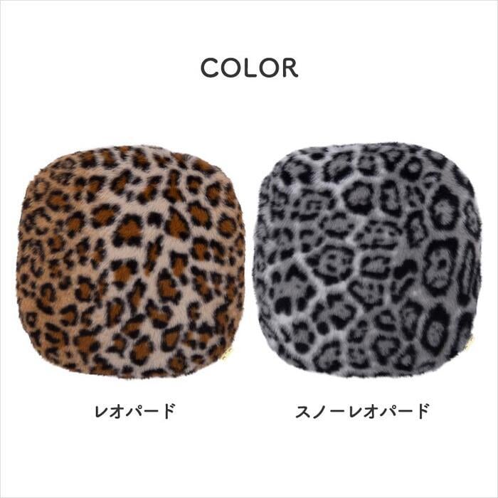 蓄熱式 エコ湯たんぽ レオパード柄 スノーレオパード ヒョウ柄 豹柄 カバー付き コードレス 充電式 電気湯たんぽ 約15分で蓄熱 最長8時間 足元 お腹 ウォーマー 冷え対策 防寒グッズ 冬ギフト プレゼント 冬物家電 ぬくぬく THREEUP