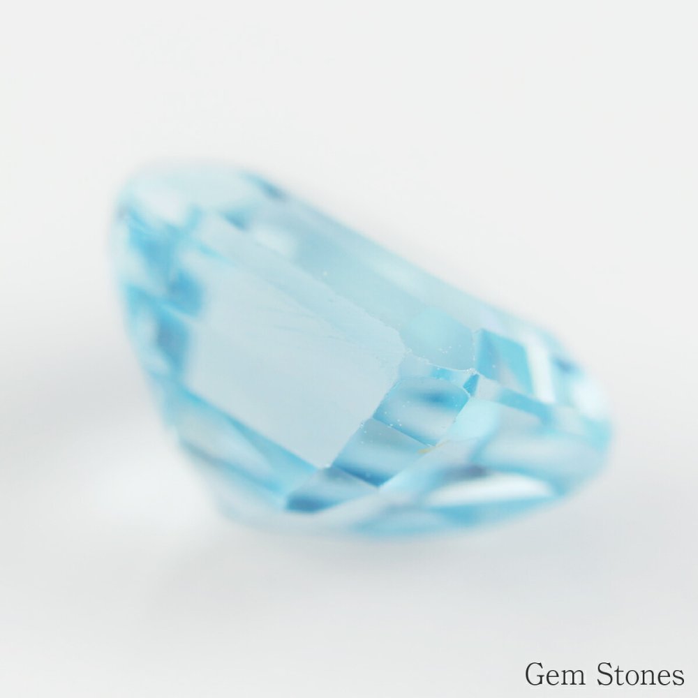  アクアマリン 1.577ct ルース 宝石 裸石  透明 クリア ブルー オリジナル ジュエリー ギフト