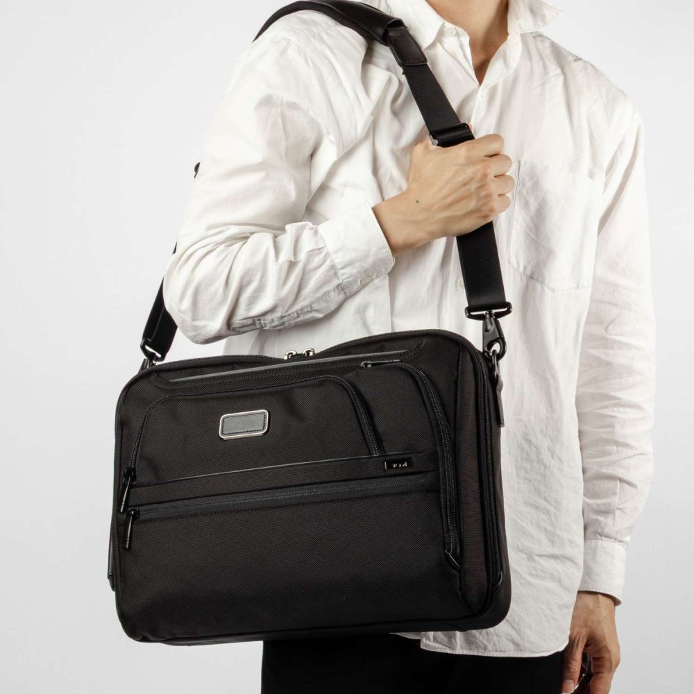 トゥミ TUMI ALPHA アルファ 3-WAY CONVERTIBLE BRIEF スリーウェイ コンバーチブル ブリーフケース 02603182D4 158962 ビジネスバッグ ショルダーバッグ ブリーフ 通勤 メンズ バッグ ブラック