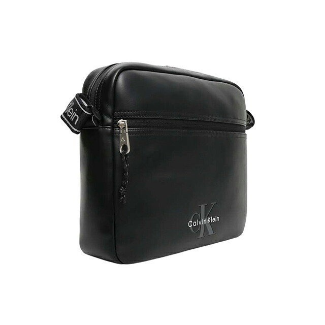 カルバンクライン CALVIN KLEIN BOLD LOGO WEBBING LAPTOP FLIGHT ショルダーバッグ lv04d3442g-ub1 メンズ BLACK