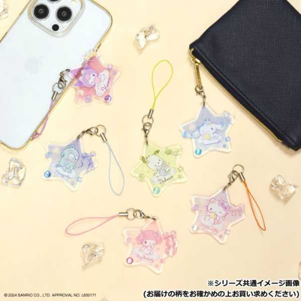 サンリオ モバイルアクリルストラップ ハンギョドン スマホアクセサリー アクリルチャーム キーホルダー キャラクター グッズ 雑貨 落下防止 携帯ストラップ 飾り サンリオ正規ライセンス品