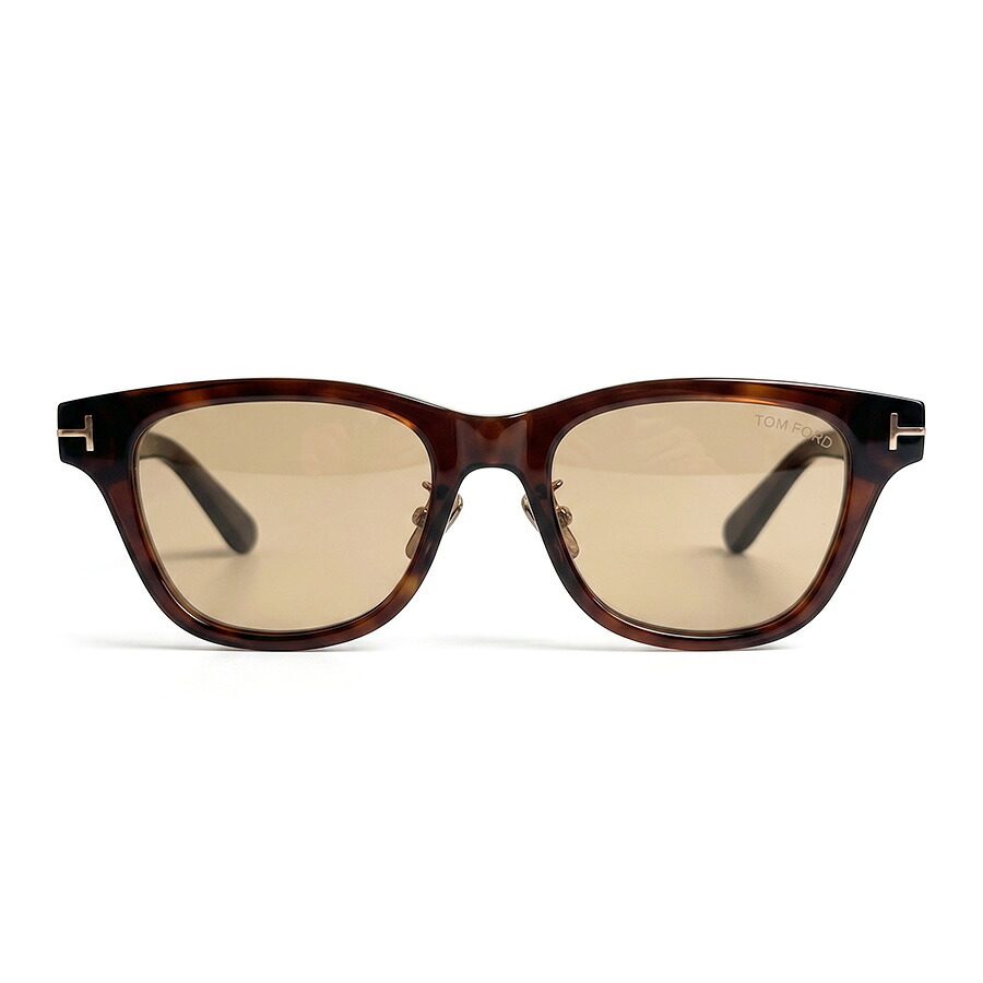 【並行輸入品】【正規品・新品】TOMFORD トムフォード TF1353D FT1353-D 48E クリアブラウン ライトブラウン イタリア製 サングラス メガネ 眼鏡 メンズ レディース TOM FORD トム フォード 伊達メガネ ビジネス アジアンフィット