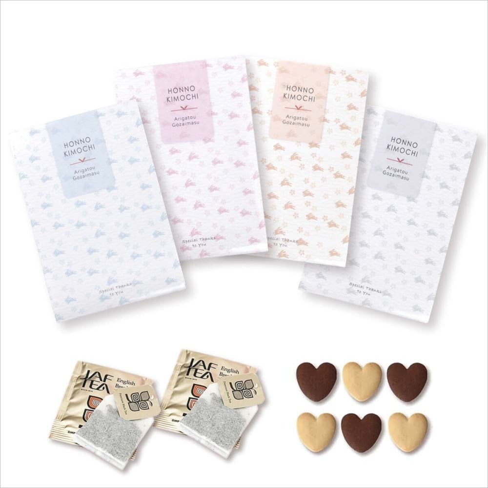 夢うさぎ クッキー 紅茶 詰め合わせ ギフト 計24セット入 スイーツ 個包装 かわいい 焼き菓子 紅茶ティーバッグ【北海道・沖縄県・離島 配送不可】