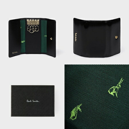 【無料ラッピング】 ポールスミス Paul Smith キーケース シャインクラスプブランド 正規品 新品 ギフト プレゼント 人気 おすすめ 誕生日 記念日 クリスマス 送料無料 psm522365