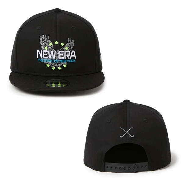 ニューエラ ゴルフ キャップ 9FIFTY ストレッチコットン ウォッシャブル Eagle New Era Golf (15125300) (15125301) (15125302) お誕生日祝い お祝い 記念品 お父さん 父の日 彼氏 男性 30代 40代 50代 60代 母の日 お母さん 還暦祝い 敬老の日 彼女 人気プレゼント プレゼント